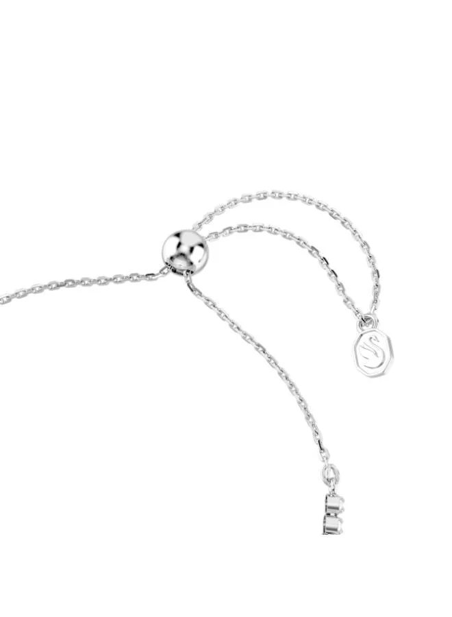 SWAROVSKI  Idyllia White Crystal Rhodium Plated Bracelet for Women | Best Price UAE